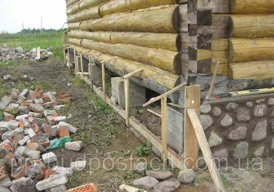 Фундамент з каменю своїми руками