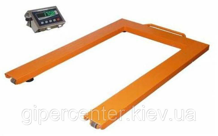 Ваги палетні ТВ4 Техноваги-300-0,1-U(1200х800х90)-S-12е до 300 кг, фото 2