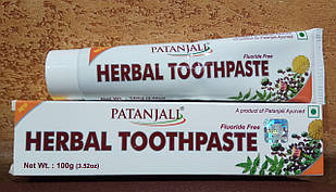 Зубна паста Patanjali Herbal Toothpaste до11.2025 Патанджалі щоденно натур трав'яний аюрвед 100 г Індія