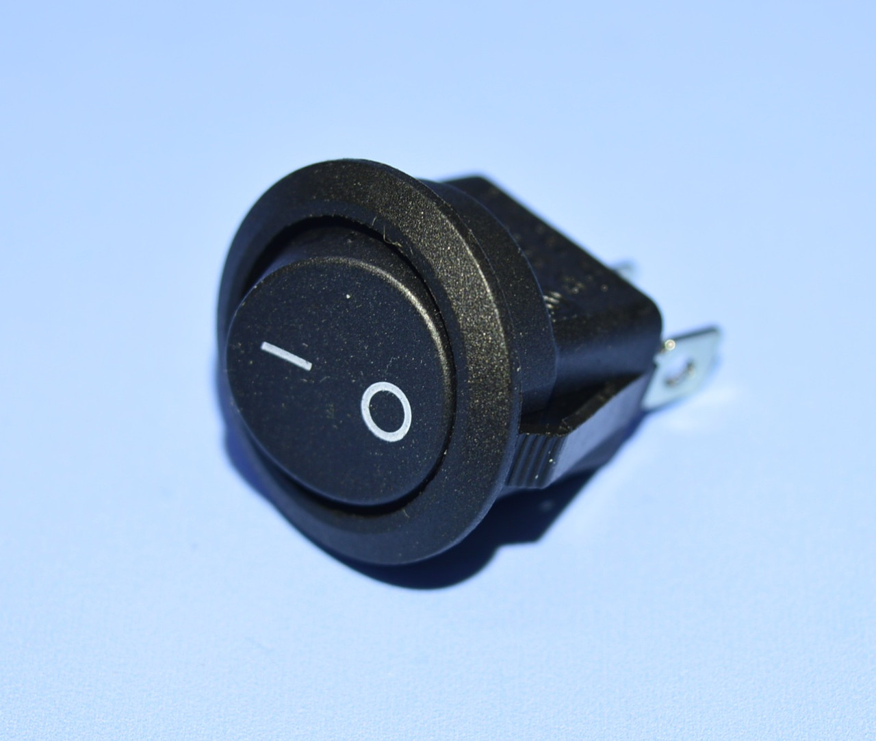 Вимикач KCD1-101-8 (RS-101-8С) чорний 1-група OFF-ON, Daier, фото 1