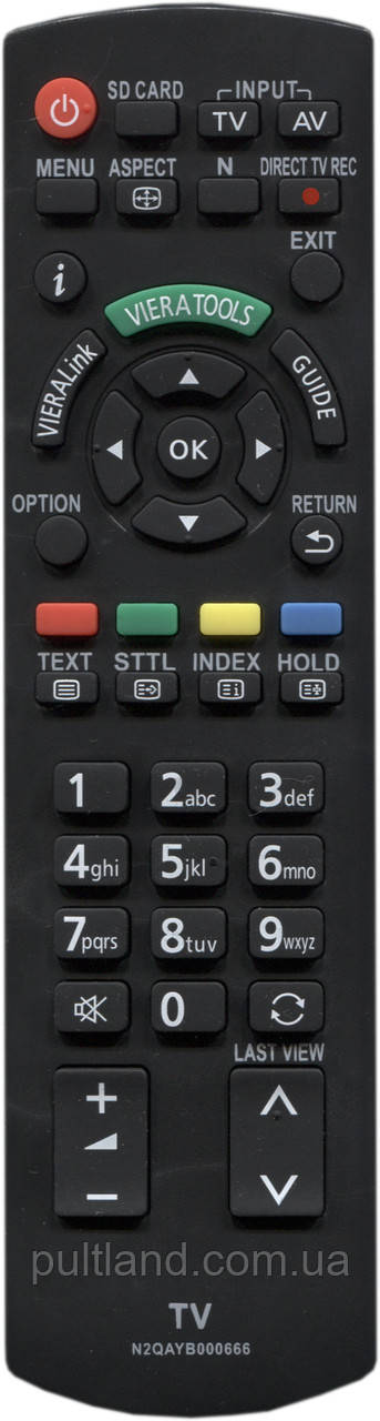 Пульт для телевізора Panasonic N2QAYB000666