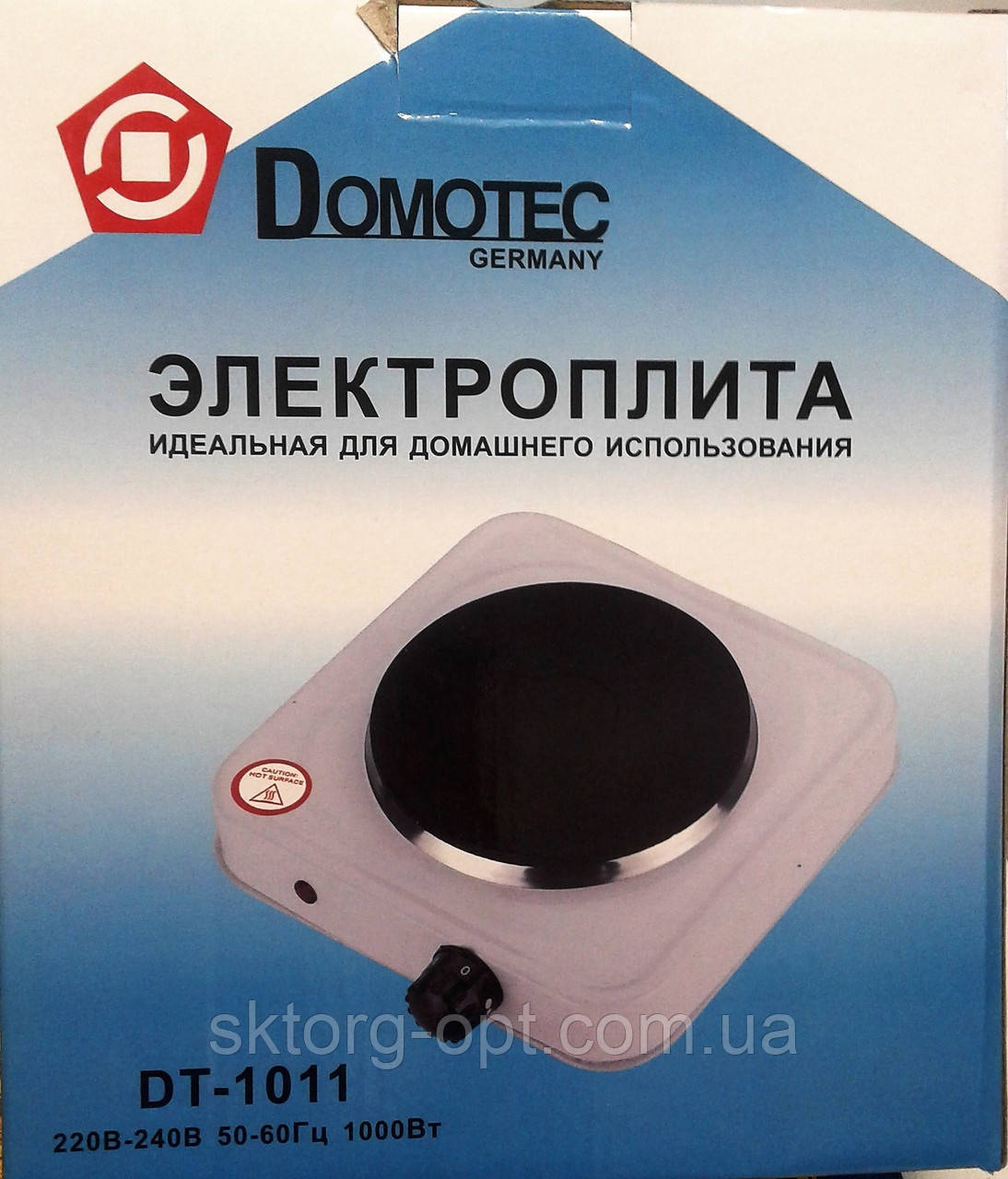 Электроплита Domotec DT-1011 плита настольная - фото 3 - id-p631547630