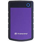 Зовнішній жорсткий диск TRANSCEND 4 TB TS4TSJ25H3P USB 3.0 Storejet 2.5" H3 Фіолетовий (код 718332)