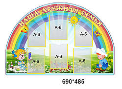 Стенди для світлин "Наша дружна сім'я"