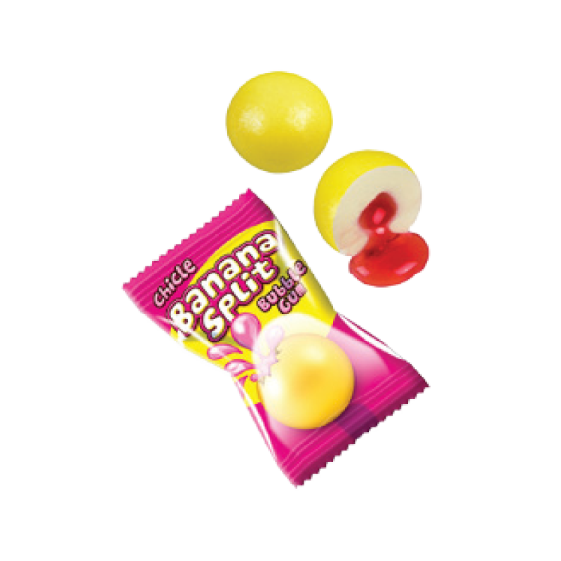 Жувальна гумка Fini Banana Split Gum Жуйка Фіні Банан