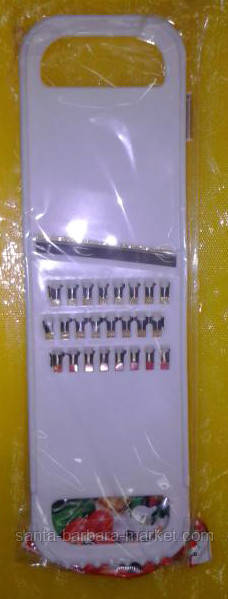 Тертка для корейської моркви 8х27см, фото 1