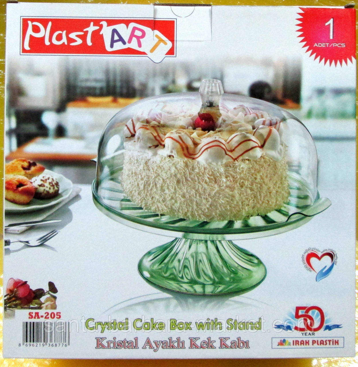 Тортница на ніжці Ф=29см, фото 1