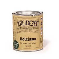 Натуральная лазурь по дереву безцветная Kreidezeit Holzlasur (farblos) 0,75 l