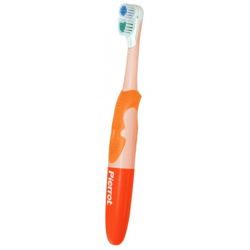 Зубна щітка Pierrot Revolution electric toothbrush, середньої жорсткості (medium), жовтогарячого кольору, Ref.111