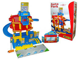 Парковка гараж Wader 37893 3-х рівневий з автомобілями