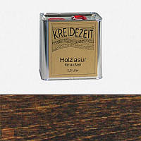 Натуральна лазур для дерева кольорова Kreidezeit Holzlasur außen / Wenge / колір венге 2,5 l 