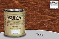 Натуральная лазурь по дереву цветная Kreidezeit Holzlasur außen / Teak / цвет тик 0,75 l