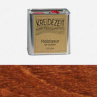 Натуральна лазур для дерева кольорова Kreidezeit Holzlasur außen / Teak / колір тик 2,5 l 