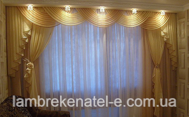 Купить Готовый ламбрекен 4 м, цена 2224 ₴ — Prom.ua (ID#631702715)