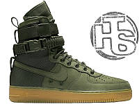 Мужские кроссовки Nike Special Field Air Force 1 Olive Gum 859202-339