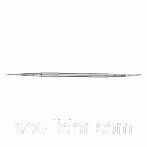 Лопатка педикюрная EXPERT 60 (пряма пилка+пилка з загнутим кінцем) Сталекс PE-60/3, фото 1