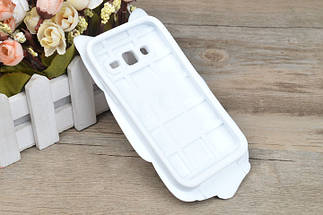Гумовий 3D чохол Finger cat для Samsung Core Prime G360 / G361 , фото 4