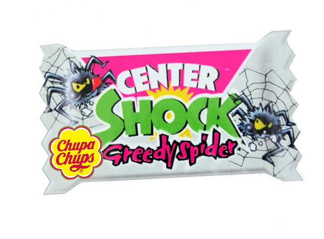Жувальна гумка Chupa Chups Center Shock Monster Cola Жуйка Чупа Чупс Центр Шок Монстр Кола, фото 1