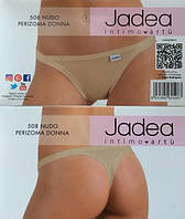 Jadea 508 бежевые трусики стринги