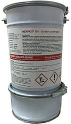 Епоксидна 2-компонентна прозора смола Weripox® 101, пак. 25 кг/Епоксидна наливна підлога. Епоксидний ґрунт