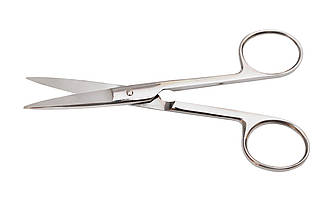 Ножиці із двома гострими кінцями прямі 14 см