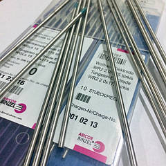 Електроди вольфрамові ABICOR BINZEL WR2,E3,WP