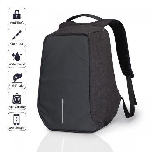 Рюкзак Антивор з USB зарядкою — чоловічий рюкзак для подорожей