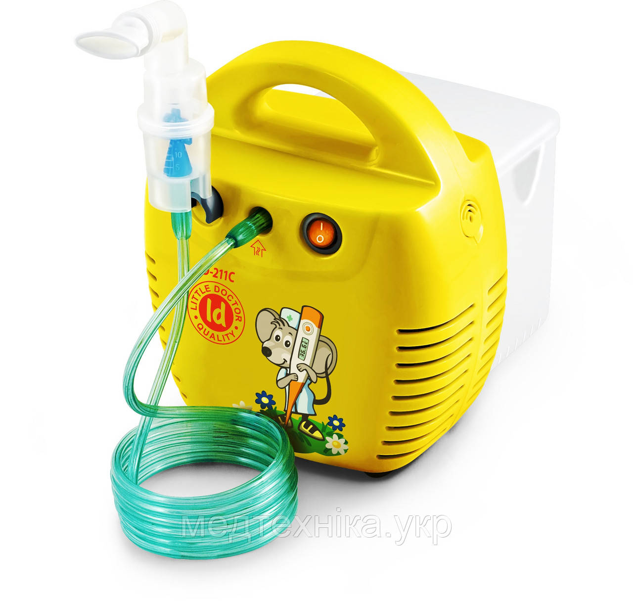 Інгалятор — небулайзер little doctor 211 C компресорний для дітей і дорослих