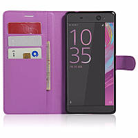 Чохол IETP для Sony Xperia XA / F3112 / F3111 / F3115 / F3116 / F3113 книжка шкіра PU бузковий