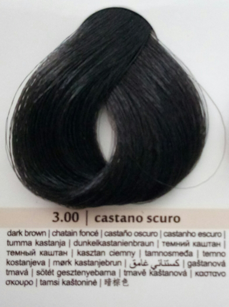 Фарба для волосся Brelil Prestige Темний Каштан 3.00, фото 1