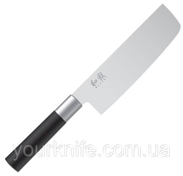 Ніж накирі кухонний японський KAI (Kershaw) Shun Wasabi Nakira 165 мм