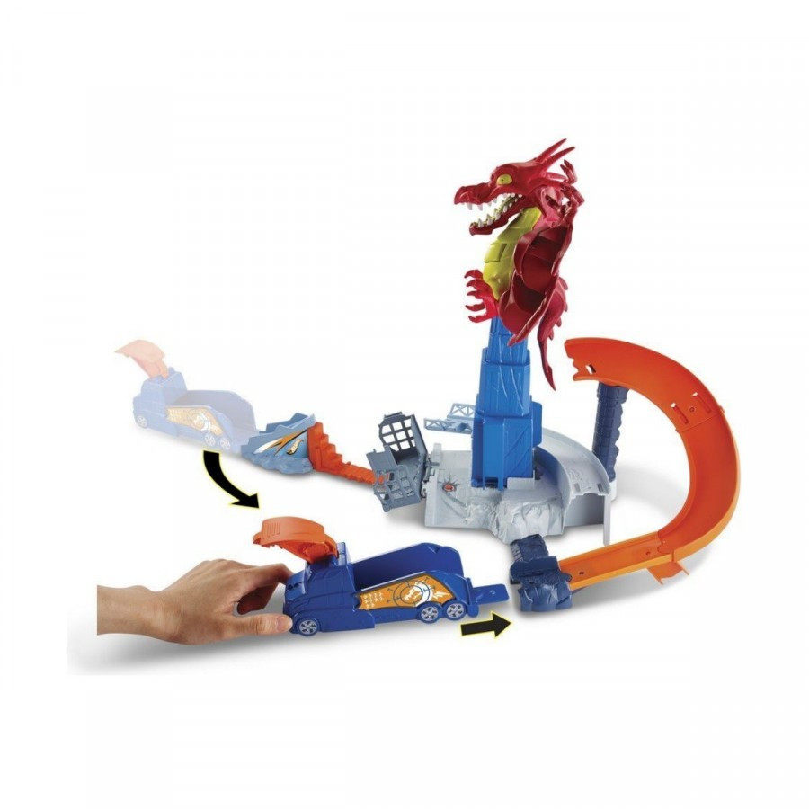 Трек Hot Wheels Атака дракона
