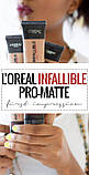 Тональний крем для обличчя Loreal Infallible Pro-Matte 24HR Foundation 30 ml тон 106, фото 9