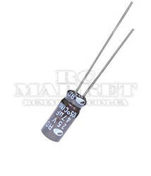 68mkf - 50v  CD 6,3*11  ELZET, 105°C конденсатор електролітичний