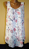 Блузка жіноча нарядна на підкладці маєчка Monsoon (Розмір 46 (M, UK 12, EU 40))