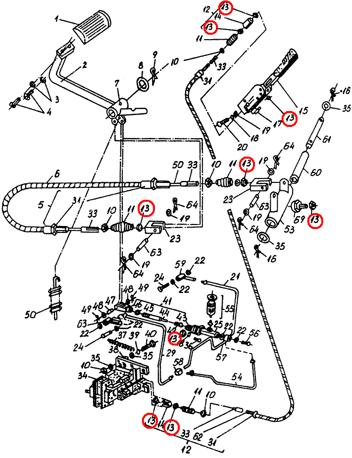 Гайка М8-5 БДС 744-83 204920 Балканкар ДВ1792