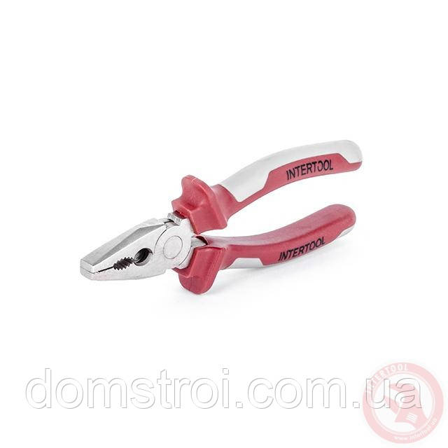 Плоскогубці 160 мм ПРОФ. INTERTOOL HT-0104