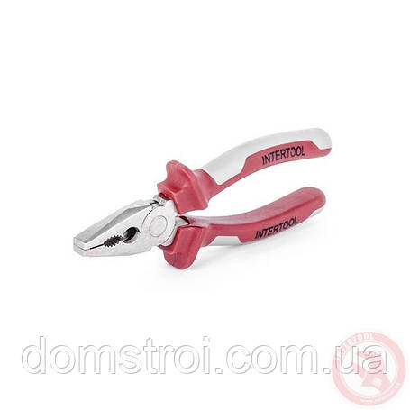Плоскогубці 160 мм ПРОФ. INTERTOOL HT-0104, фото 1