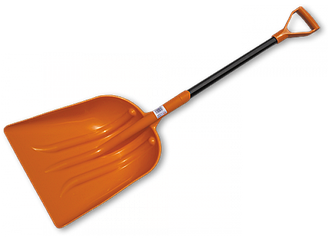 Лопата універсальна, пластикова з металевим 
держаком, KT-CXG809-M