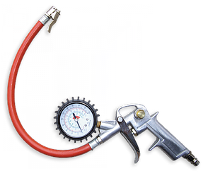 Пістолет для підкачування шин з манометром, 
STG01