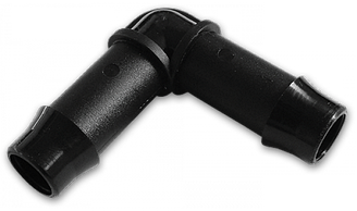 З'єднувач-коліно для трубки 13мм – 4 шт., 
DSA-2213