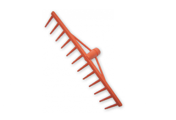 Граблі традиційні для сіна ПВХ - 12 зубців, 
без держака, KTG112