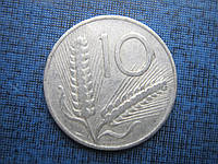 Монета 10 лир Италия 1956 1967 цена за монету