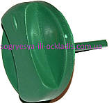 Ручка керування 45 мм зелена пластмасова (б.ф.у, Туреччина) котлов Vaillant, арт. KN16T (114286), к.з. 0583/2, фото 2