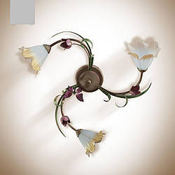 Люстра з квіткою тюльпана для спальні, кухні, передпокою 473-4 серії "Тюльпано"