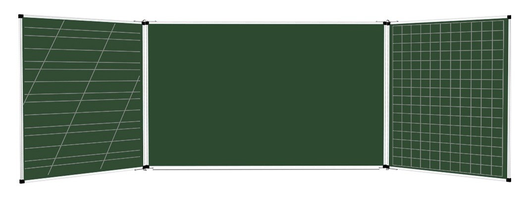 Дошка для молодших класів 400х100 см з розміткою. Інтелект