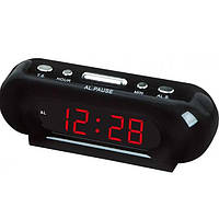 Годинник мережевий VST 716-1 червоні