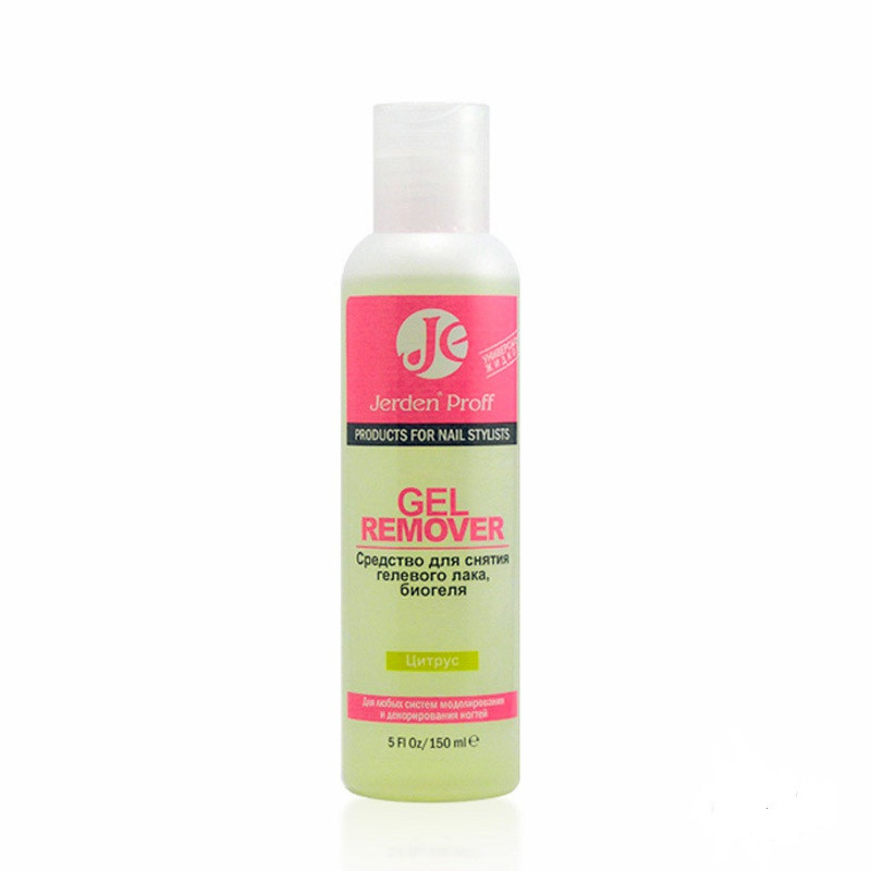 Средство для снятия гел. лака Цитрус 150 мл (Gel Remover) JERDEN