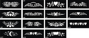 Трафарети для біотату (маленькі)*