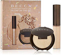 Набор хайлайтеров Пудра+Крем-перфектор BECCA Glow on The Go Moonstone